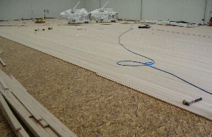 New Sport Floor Installation